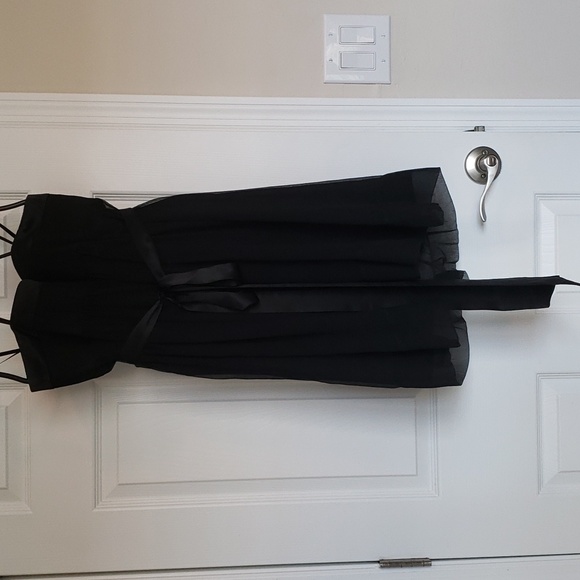 BCBGMaxAzria Strapless Black Dress Size 4 - Picture 3 of 16
